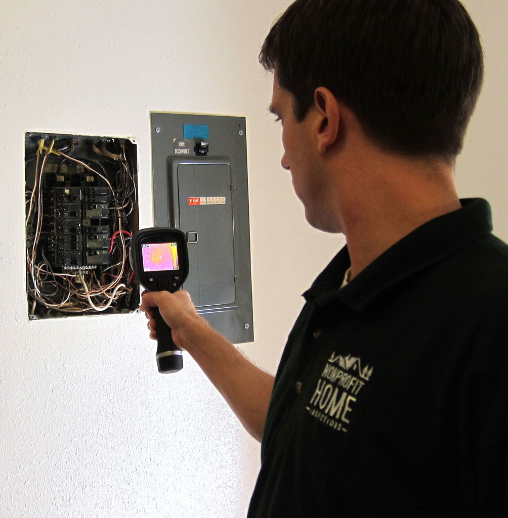 OregonHomeInspectionThermalImaging2 Nonprofit Home Inspections