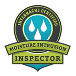 Oregon City home inspector checking for moisture intrusion.