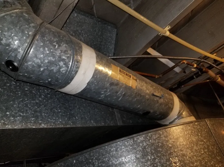 Suspected Asbestos Tape on Ducts
