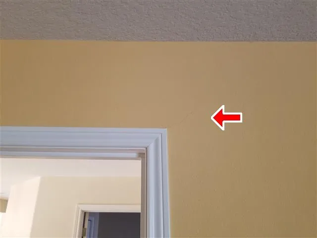 Door Corner Drywall Crack