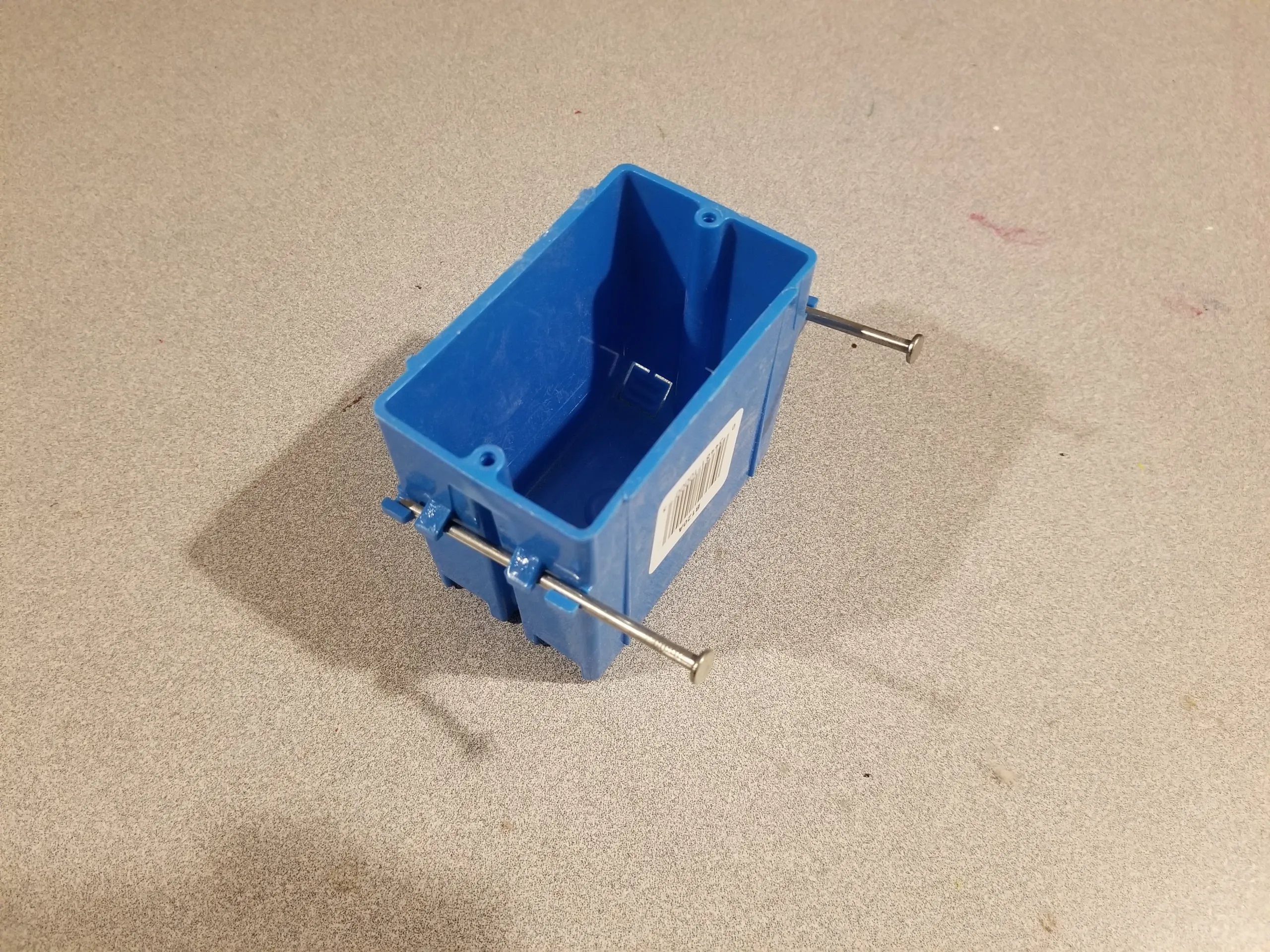 New Work Junction Box - Nonprofit Home Inspections