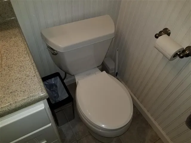 How to fix a loose toilet bowl.
