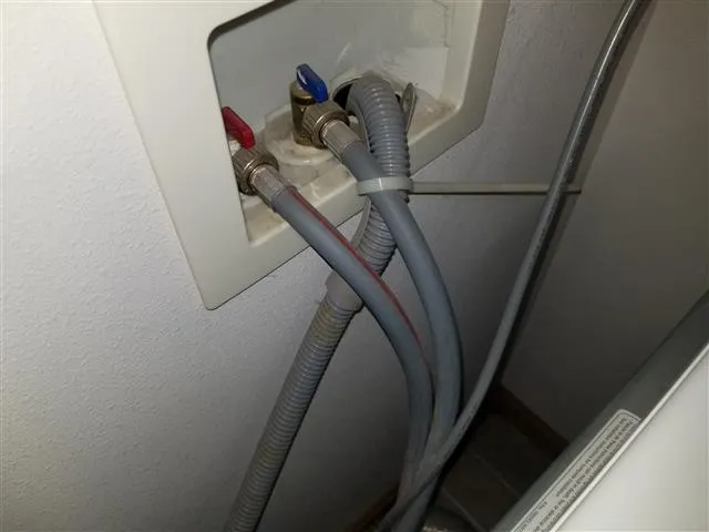 Rubber washer hoses are more likely to break.