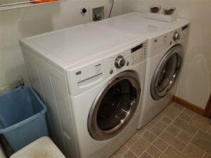 Washer and dryer inspections.