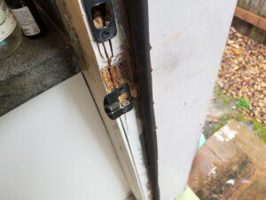 How to correct a misaligned door latch