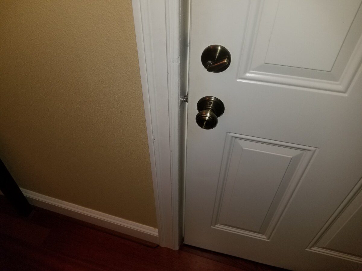 How to Correct a Misaligned Door Latch Nonprofit Home Inspections