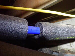 Insulating Water Pipes
