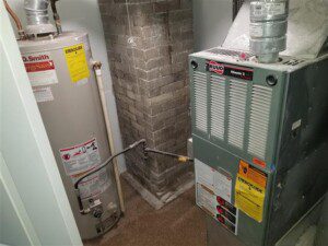 Combustion air for furnaces and water heaters