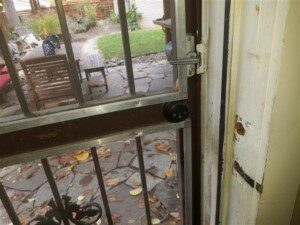 Replace double cylinder deadbolt