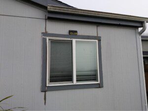 manufactured home without flashing