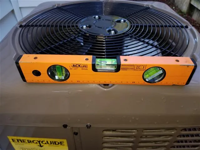 Our of level air conditioner compressor