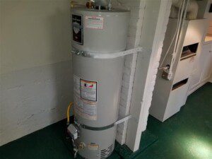 Combustion air for water heater