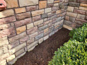 Stone Veneer Siding Clearance