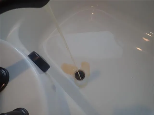 Rust Colored Water