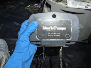 Alarm for Sewage Ejector Pump