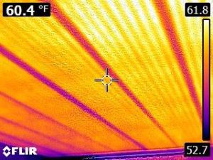 Thermal Imaging of Radiant Electric Ceiling Heat